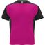 Bugatti T-Shirt Unisex aus recyceltem Material (fuchsia, schwarz) (Art.-Nr. CA340037)