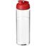 H2O Active® Vibe 850 ml Sportflasche mit Klappdeckel (transparent, rot) (Art.-Nr. CA342324)
