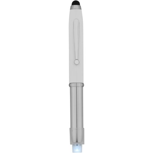 Xenon Stylus Kugelschreiber mit LED Licht (Art.-Nr. CA343235) - Stylus Kugelschreiber mit LED Licht und...