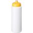 Baseline® Plus 750 ml Flasche mit Sportdeckel (weiss, gelb) (Art.-Nr. CA344241)
