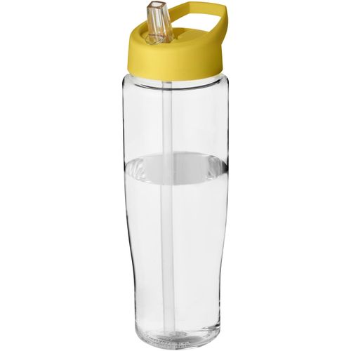 H2O Active® Tempo 700 ml Sportflasche mit Ausgussdeckel (Art.-Nr. CA344559) - Einwandige Sportflasche mit einem...