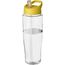 H2O Active® Tempo 700 ml Sportflasche mit Ausgussdeckel (transparent, gelb) (Art.-Nr. CA344559)