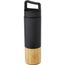 Torne 540 ml Kupfer-Vakuum Isolierflasche mit Bambus Außenwand (Schwarz) (Art.-Nr. CA345029)