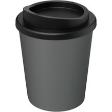 Americano® Espresso 250 ml recycelter Isolierbecher (grau, schwarz) (Art.-Nr. CA346868)