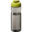 H2O Active® Eco Base 650 ml Sportflasche mit Klappdeckel (kohle, Lindgrün) (Art.-Nr. CA348874)