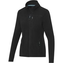 Amber GRS recycelte Fleecejacke für Damen (Schwarz) (Art.-Nr. CA349017)