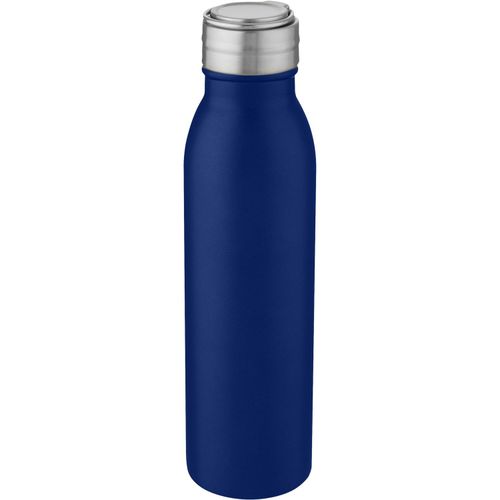 Harper 700 ml Sportflasche aus Edelstahl mit Metallschlaufe (Art.-Nr. CA352525) - Einwandige Sportflasche aus 18/8-Edelsta...