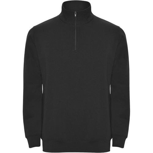 Aneto Pullover mit Viertelreißverschluss (Art.-Nr. CA353800) - Sweatshirt mit passendem halben Reißver...
