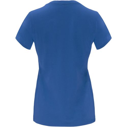 Capri T-Shirt für Damen (Art.-Nr. CA356759) - Tailliertes kurzärmeliges T-Shirt f...