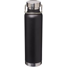 Thor 650 ml Kupfer-Vakuum Isolier-Sportflasche (Schwarz) (Art.-Nr. CA357061)