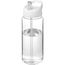 H2O Active® Octave Tritan 600 ml Sportflasche mit Ausgussdeckel (transparent klar, weiss) (Art.-Nr. CA361630)
