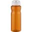 H2O Active® Base 650 ml Sportflasche mit Ausgussdeckel (orange, weiss) (Art.-Nr. CA363651)