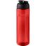 H2O Active® Eco Vibe 850 ml Sportflasche mit Klappdeckel (rot, schwarz) (Art.-Nr. CA365442)