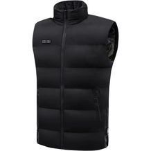 SCX.design G01 beheizbarer Bodywarmer mit Powerbank (Schwarz) (Art.-Nr. CA367435)