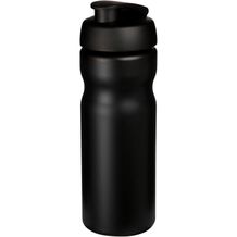 Baseline® Plus 650 ml Sportflasche mit Klappdeckel (Schwarz) (Art.-Nr. CA367510)