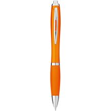 Nash Kugelschreiber mit farbigem Schaft und Griff (orange) (Art.-Nr. CA368743)