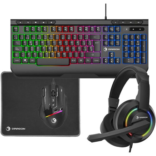 Prixton Dragon Gaming-Kit (Art.-Nr. CA370183) - Das Dragon Gaming-Kit besteht aus einer...