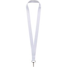 lanyard, lanyards, sublimation, recycled, sustainable (Weiss) (Art.-Nr. CA371293)