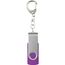 Rotate mit Schlüsselanhänger USB-Stick (lila) (Art.-Nr. CA372427)