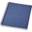 Desk-Mate® A6 farbiges Notizbuch mit Spiralbindung (dunkelblau) (Art.-Nr. CA376119)