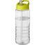 H2O Active® Treble 750 ml Sportflasche mit Ausgussdeckel (transparent, limone) (Art.-Nr. CA378156)