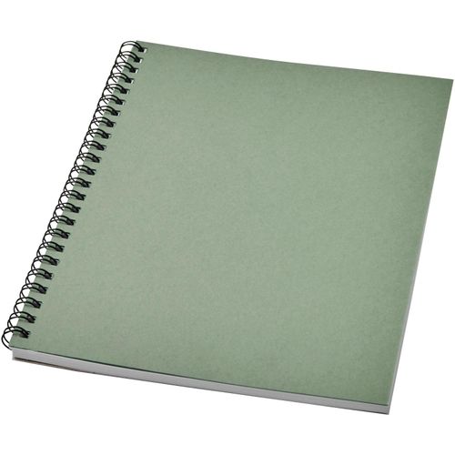 Desk-Mate® A5 recyceltes farbiges Notizbuch mit Spiralbindung (Art.-Nr. CA378360) - Bringen Sie etwas Farbe in Ihre Notizen...