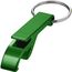 Tao Schlüsselanhänger mit Flaschen- und Dosenöffner aus recyceltem RCS Aluminium (grün) (Art.-Nr. CA378982)
