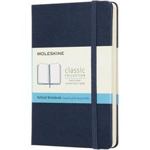 Moleskine Classic Hardcover Notizbuch Taschenformat  gepunktet (saphir) (Art.-Nr. CA381803)