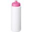 Baseline® Plus 750 ml Flasche mit Sportdeckel (weiss, rosa) (Art.-Nr. CA382006)