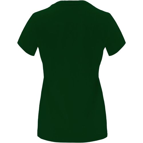 Capri T-Shirt für Damen (Art.-Nr. CA383752) - Tailliertes kurzärmeliges T-Shirt f...