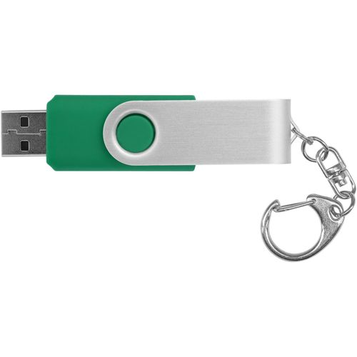 Rotate mit Schlüsselanhänger USB-Stick (Art.-Nr. CA384099) - Klassisches Modell. Schutz durch drehbar...