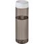 H2O Active® Eco Vibe 850 ml Wasserflasche mit Drehdeckel (kohle, weiss) (Art.-Nr. CA384706)