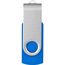 Rotate USB-Stick (mittelblau, silber) (Art.-Nr. CA385562)