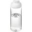 H2O Active® Octave Tritan 600-ml-Sportflasche mit Klappdeckel (transparent klar, weiss) (Art.-Nr. CA390223)