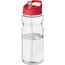 H2O Active® Base 650 ml Sportflasche mit Ausgussdeckel (transparent, rot) (Art.-Nr. CA390923)