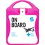 mykit, first aid, kit, travel, travelling, airplane, plane (magenta) (Art.-Nr. CA396634)