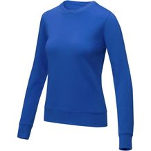 Zenon Damenpullover mit Rundhalsausschnitt (blau) (Art.-Nr. CA399021)