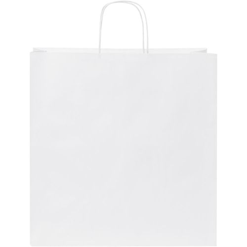 Kraftpapiertasche 80-90 g/m² mit gedrehten Griffen  XL (Art.-Nr. CA400484) - XL Kraftpapiertasche mit gedrehten...