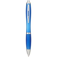 Nash Kugelschreiber mit farbigem Schaft und Griff (aquablau) (Art.-Nr. CA401292)