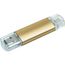 Silicon Valley On-the-Go USB-Stick (gold) (Art.-Nr. CA401305)