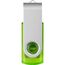 Rotate Transculent USB-Stick (grün) (Art.-Nr. CA401610)