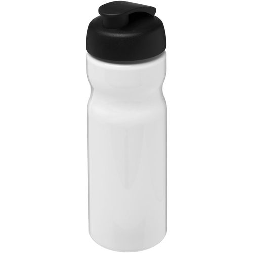 H2O Active® Base 650 ml Sportflasche mit Klappdeckel (Art.-Nr. CA401880) - Einwandige Sportflasche mit ergonomische...