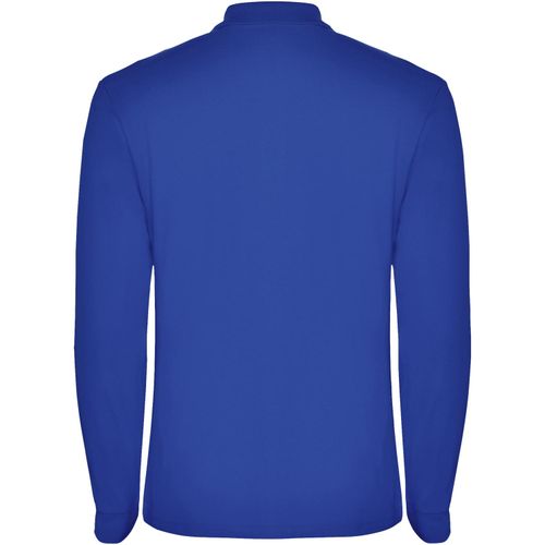 Estrella Langarm Poloshirt für Herren (Art.-Nr. CA402753) - Langärmeliges Poloshirt mit gerippte...
