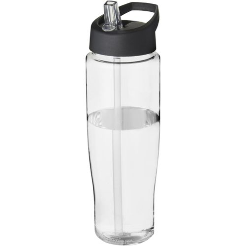 H2O Active® Tempo 700 ml Sportflasche mit Ausgussdeckel (Art.-Nr. CA404324) - Einwandige Sportflasche mit einem...