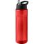 H2O Active® Eco Vibe 850 ml Sportflasche mit Ausgussdeckel (rot, schwarz) (Art.-Nr. CA404350)