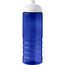H2O Active® Eco Treble 750 ml Sportflasche mit Stülpdeckel (blau, weiss) (Art.-Nr. CA405775)