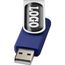 Rotate Doming USB-Stick (blau) (Art.-Nr. CA412170)