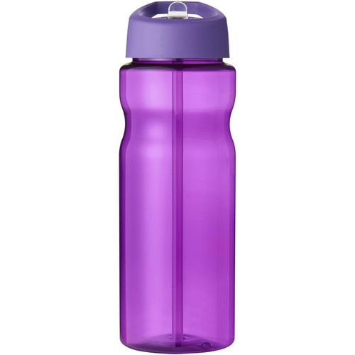 H2O Active® Eco Base 650 ml Sportflasche mit Ausgussdeckel (Art.-Nr. CA414791) - Einwandige Sportflasche mit ergonomische...