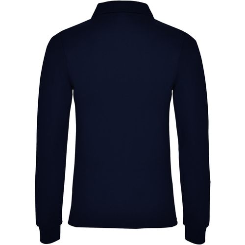 Estrella Langarm Poloshirt für Damen (Art.-Nr. CA416146) - Langärmeliges Poloshirt mit gerippte...