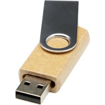 Rotate USB-Stick 3.0 aus recyceltem Papier (Kraftpapier) (Art.-Nr. CA416212)